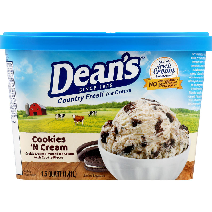 CountryFreshCookiesNCreamIceCream1.5Quart