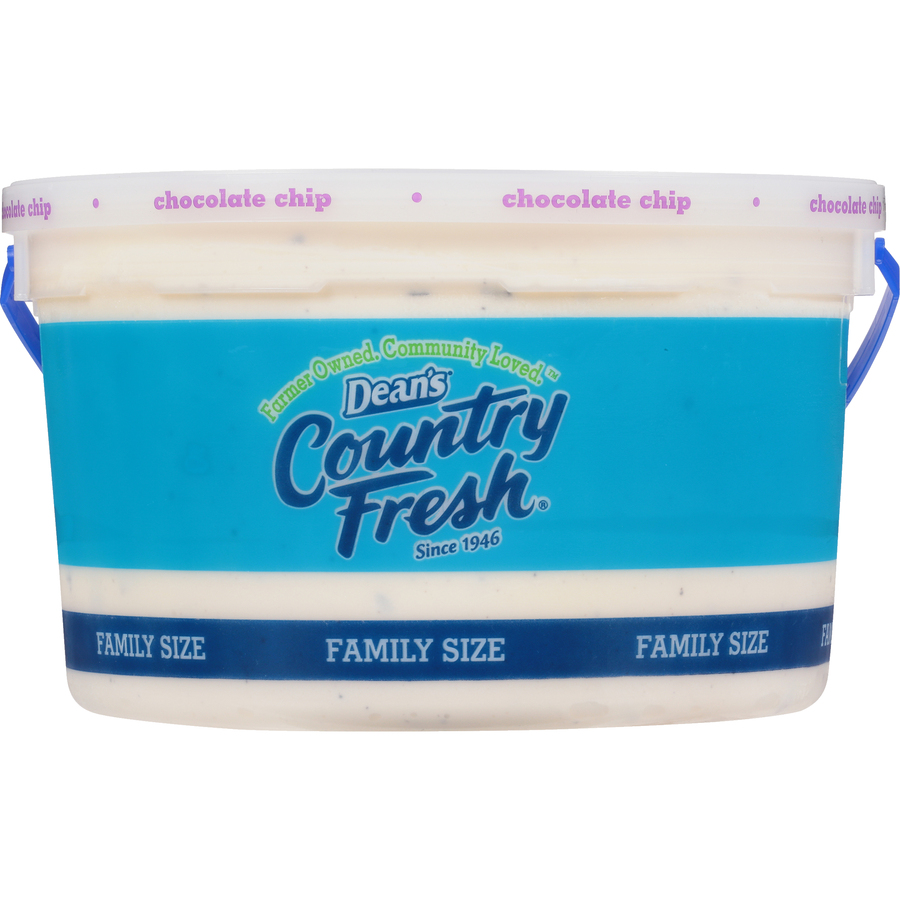 CountryFreshFamilySizeReducedFatChocolateChip4Quart
