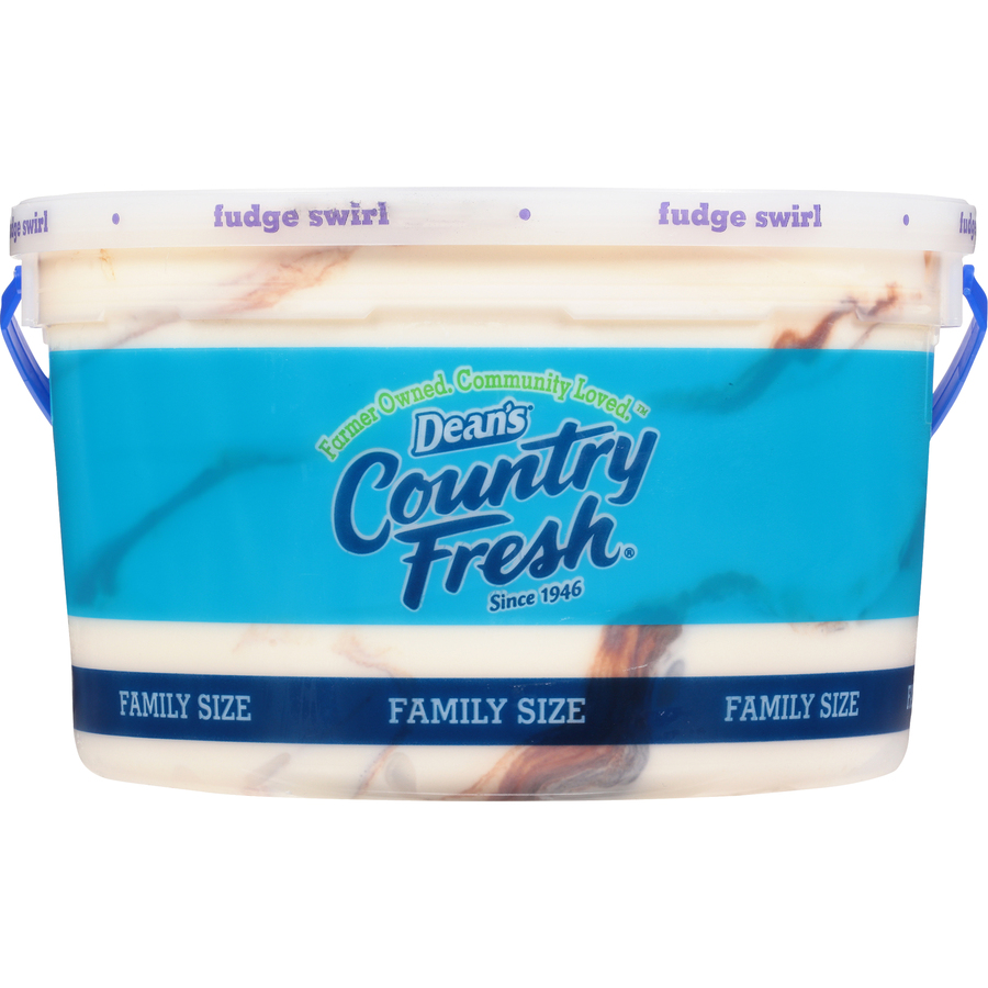 CountryFreshFamilySizeReducedFatFudgeSwirl4Quart