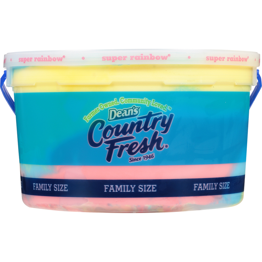 CountryFreshFamilySizeReducedFatSuperRainbow4Quart