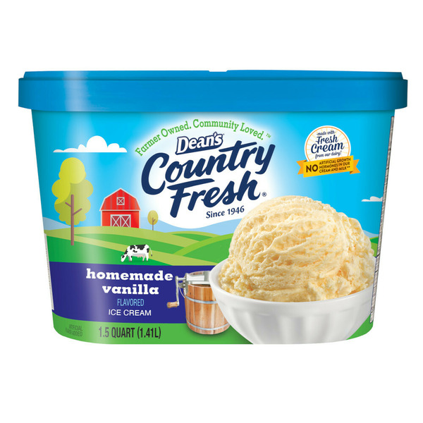 Dean's Country Fresh Country Fresh Homemade Vanilla 1.5 Quart