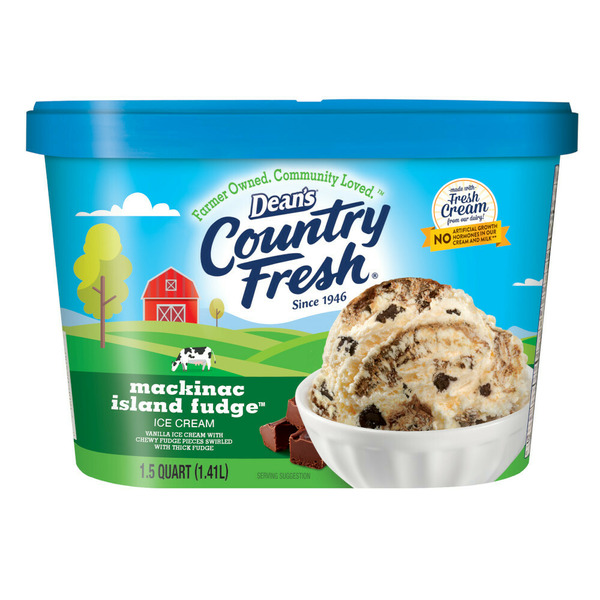 Dean's Country Fresh Mackinac Island Fudge 1.5 Quart