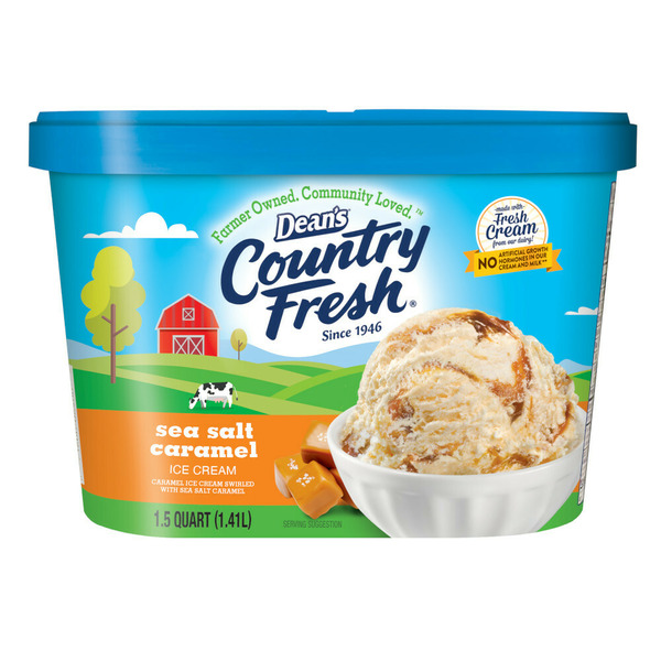 Dean's Country Fresh Sea Salted Caramel 1.5 Quart