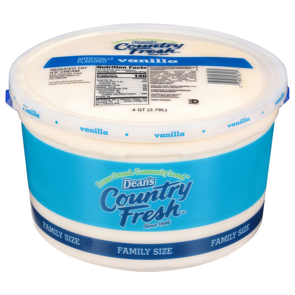 Dean's Country Fresh Vanilla Family Size Gallon