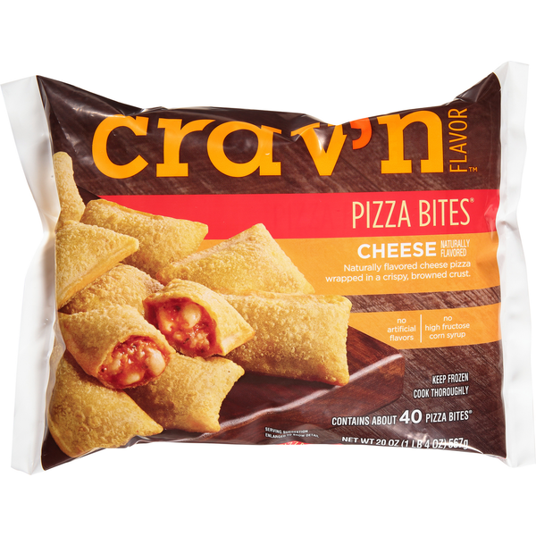 Crav'n Cheese Pizza Bites 40 Each 20 Oz