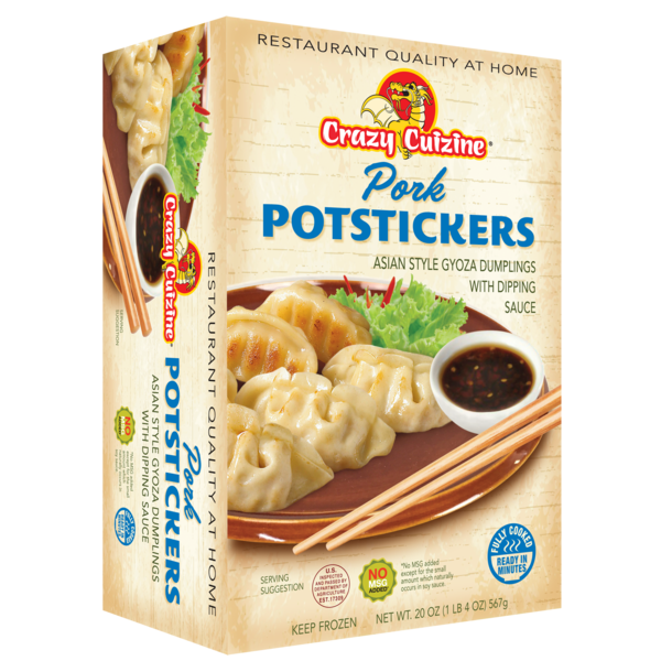 Crazy Cuizine Pork Potstickers 20 Oz Crazy Cuizine Pork Potstickers 20 Oz