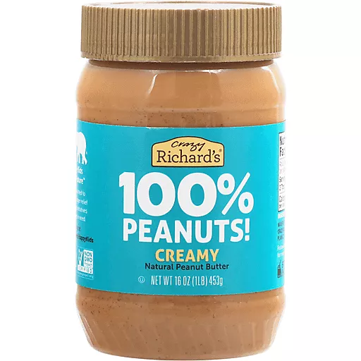Crazy Richards 100% Peanuts 16 Oz Crazy Richards 100% Peanuts 16 Oz