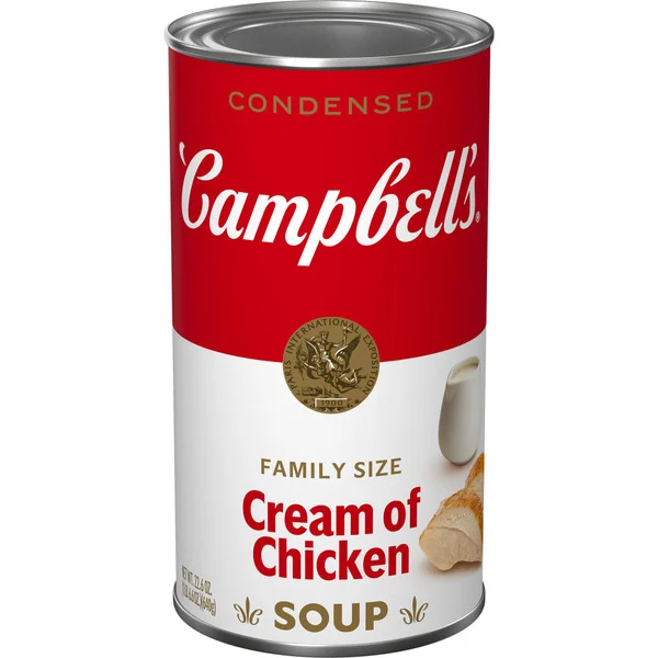 Campbell's Cream Of Chicken Soup Family Size 22.6 Oz