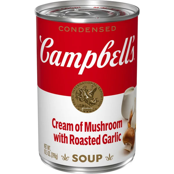 Campbell's Cream Of Mushroom Roasted Garlic 10.5 Oz