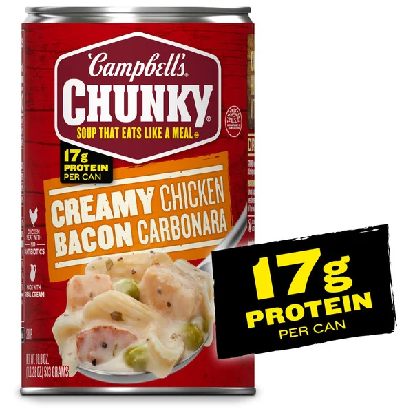 Campbell's Creamy Chicken Bacon Carbonara 18.8 Oz