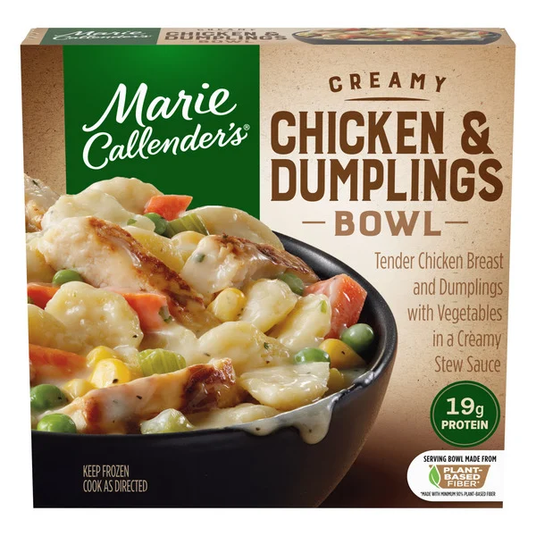 Marie Callender's Creamy Chicken & Dumplings Bowl 12 Oz Marie Callender's Creamy Chicken & Dumplings Bowl 12 Oz