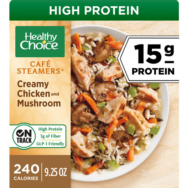Café Steamers Creamy Chicken & Mushroom 9.25 Oz