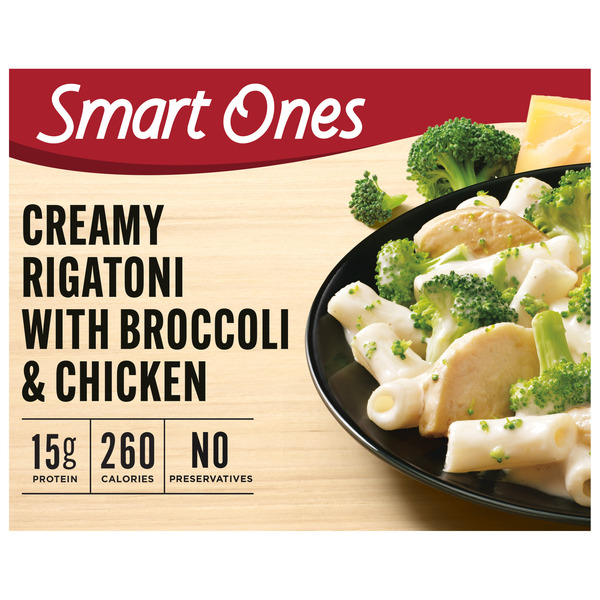 Smart Ones Creamy Rigatoni Broccoli Chicken 9 Oz
