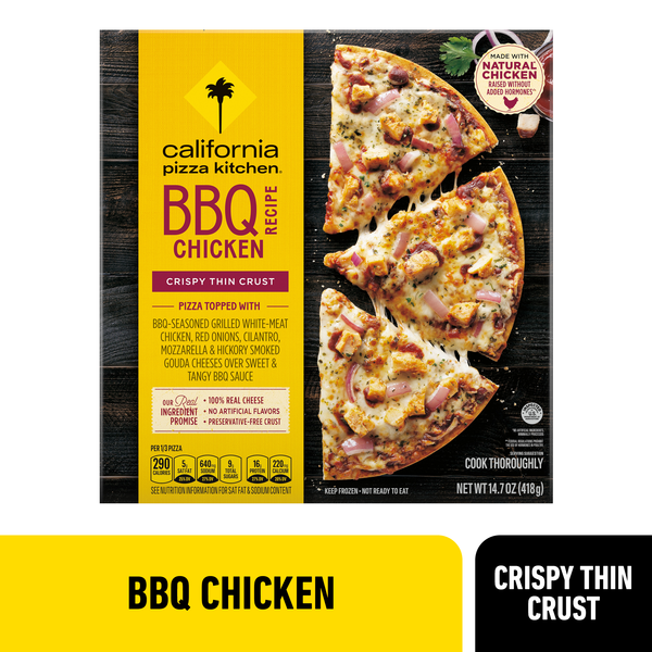 California Pizza Kitchen Crispy Thin BBQ Chicken Recipe 14.7 Oz