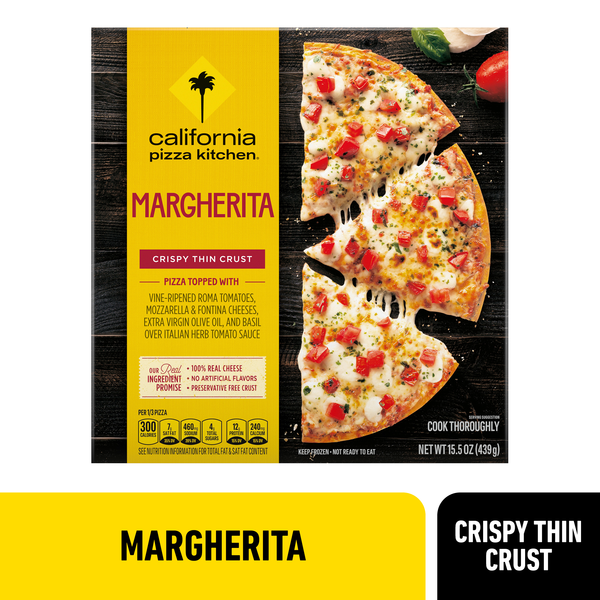 California Pizza Kitchen Crispy Thin Crust Margherita 15.5 Oz