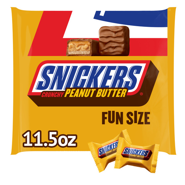 Snickers Crunchy Peanut Butter Fun Size 11.5 Oz