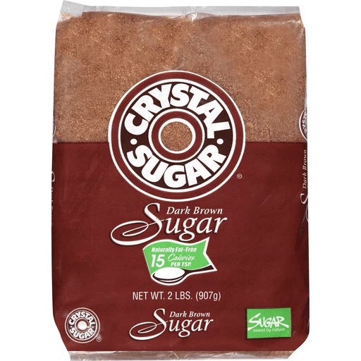 Crystal Dark Brown Sugar 2 LB