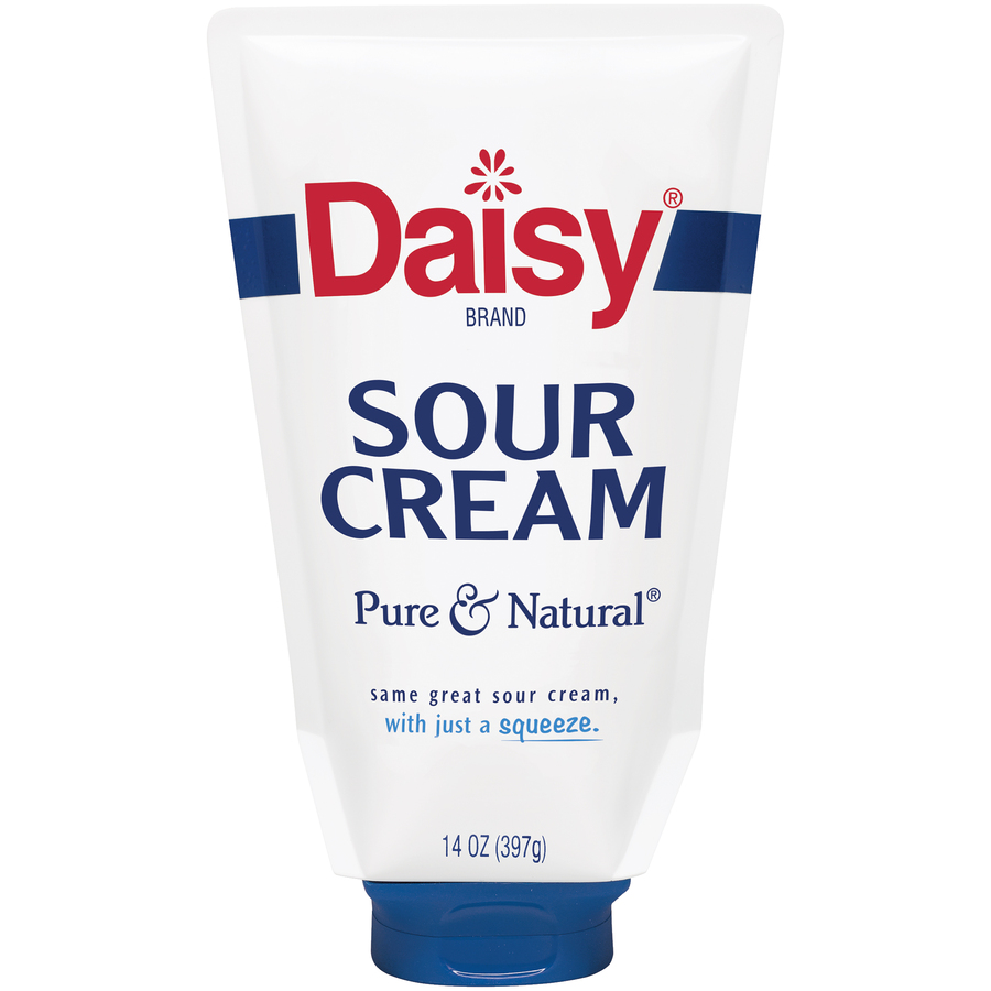 DaisySqueezeSourCreamPureAndNatural14Oz DaisySqueezeSourCreamPureAndNatural14Oz