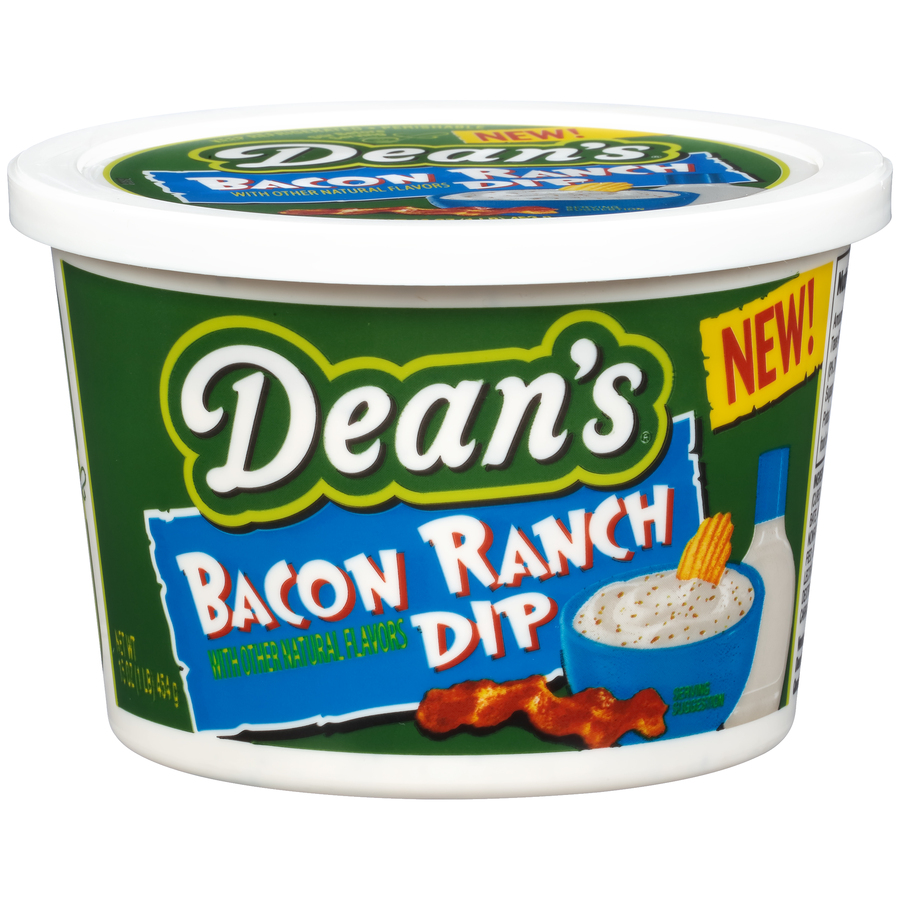 DeansBaconRanchDip16Oz DeansBaconRanchDip16Oz