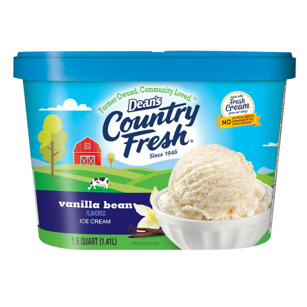 Dean's Country Fresh Vanilla Bean 1.5 Quart