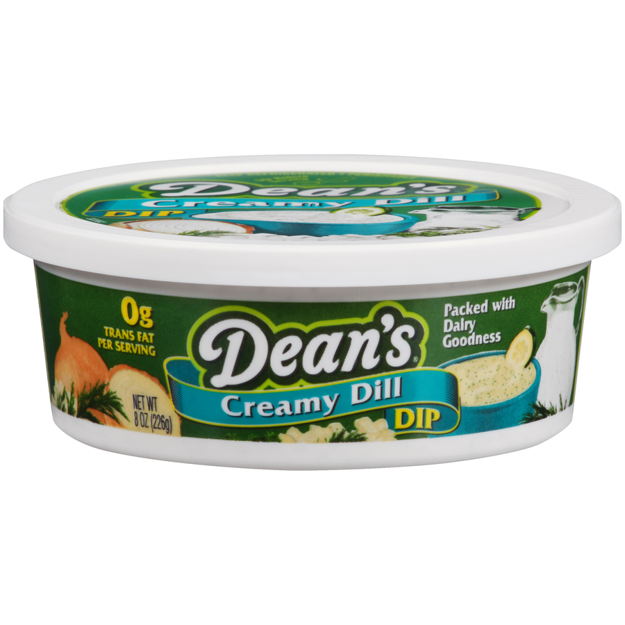 DeansCreamyDillDip8Oz DeansCreamyDillDip8Oz