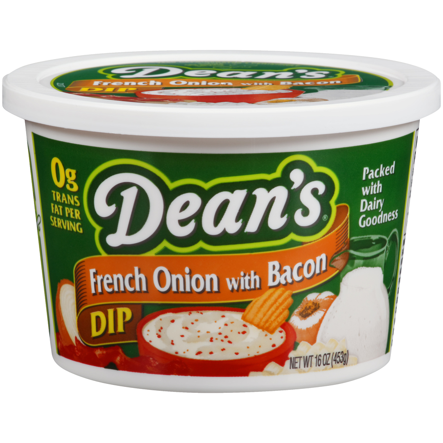 DeansFrenchOnionWithBaconDip16Oz DeansFrenchOnionWithBaconDip16Oz