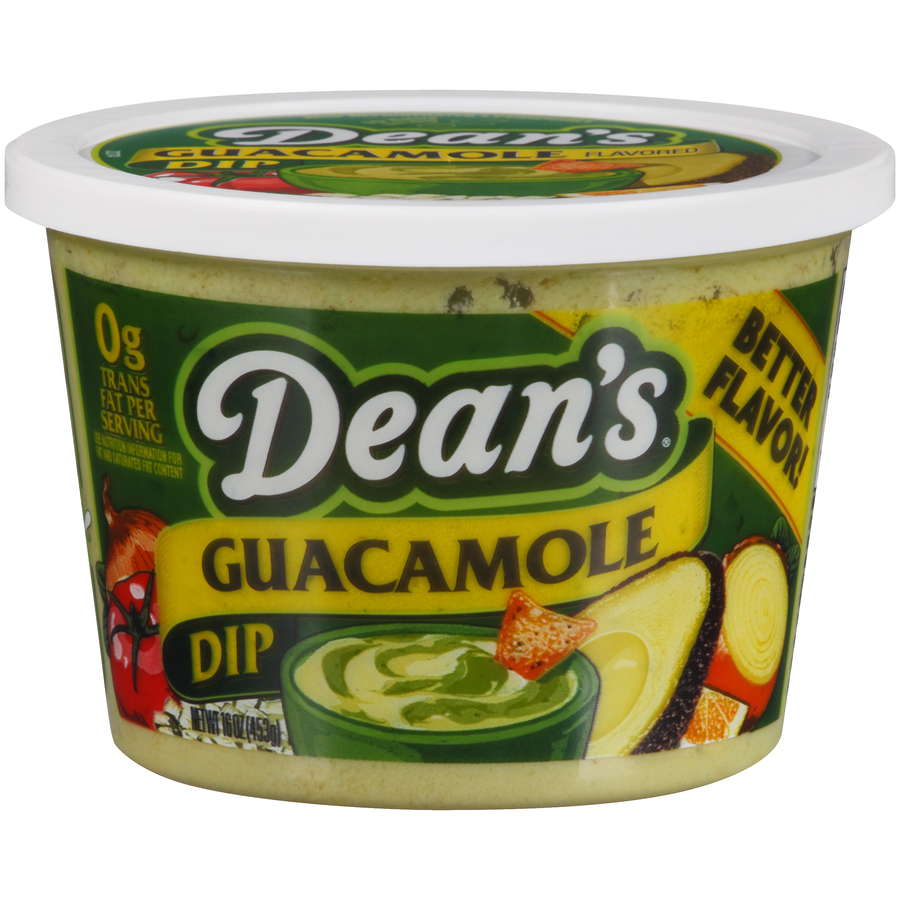 DeansGuacamoleFlavoredDip16Oz DeansGuacamoleFlavoredDip16Oz