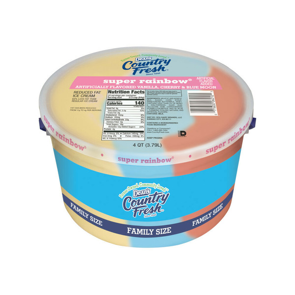 Dean's Country Fresh Super Rainbow Family Size Gallon