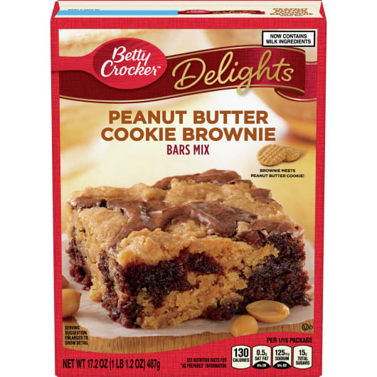 DelightsPeanutButterCookieBrownieBarsMix17.2Oz DelightsPeanutButterCookieBrownieBarsMix17.2Oz