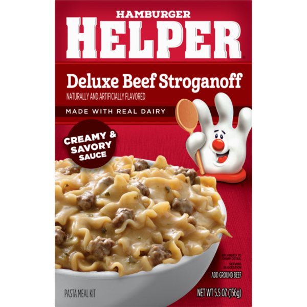 Hamburger Helper Deluxe Beef Stroganoff 5.5 Oz Hamburger Helper Deluxe Beef Stroganoff 5.5 Oz
