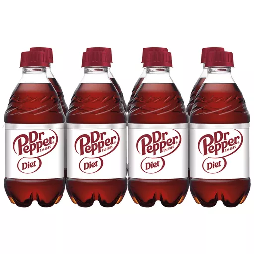 Diet Dr. Pepper Eight 12 Oz Bottles