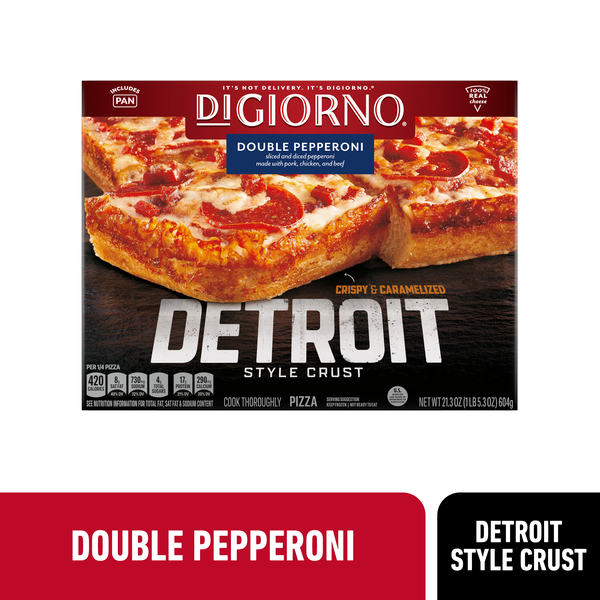Digiorno Detroit Double Pepperoni 21.3 Oz