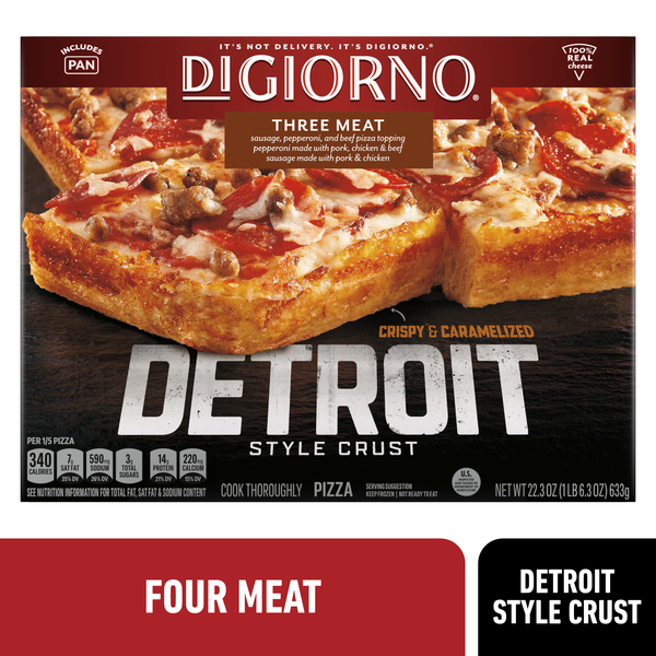 Digiorno Detroit Three Meat 22.3 Oz