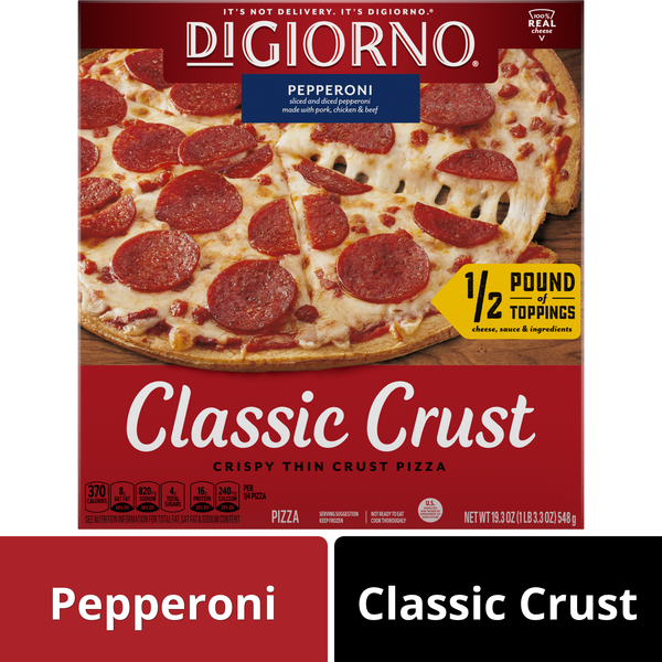 Digiorno Pepperoni Classic Crust 19.3 Oz