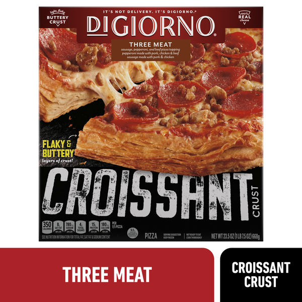 Digiorno Pizza Three Meat Croissant 