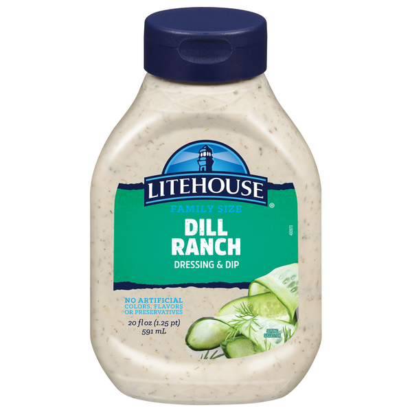 LiteHouse Dill Ranch Dressing 20 FL Oz