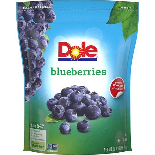 Dole Blueberries Gluten Free Non-GMO 32 Oz Dole Blueberries Gluten Free Non-GMO 32 Oz