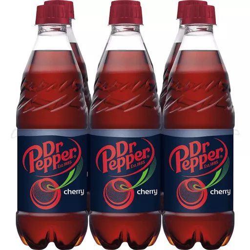 Dr. Pepper Cherry Six 16.9 Oz Bottles