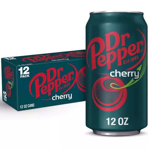 Dr. Pepper Cherry Twelve 12 FL Oz Cans