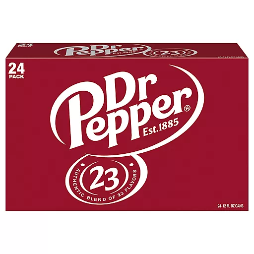 Dr. Pepper Twenty-Four 12 FL Oz Cans 