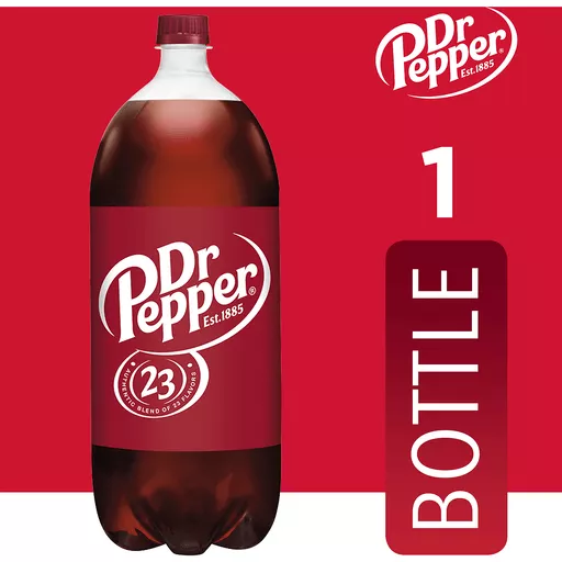 Dr. Pepper Two Liter Bottle
