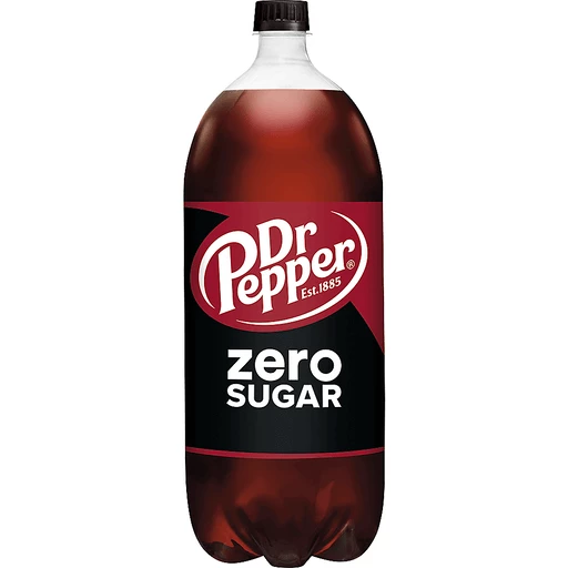 Dr. Pepper Zero Sugar Two Liter Bottle
