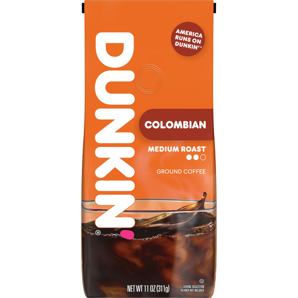 Dunkin' Colombian Medium Roast Ground 11 Oz
