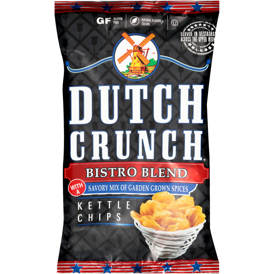DutchCrunchBistroBlendKettlePotatoChips9Oz DutchCrunchBistroBlendKettlePotatoChips9Oz