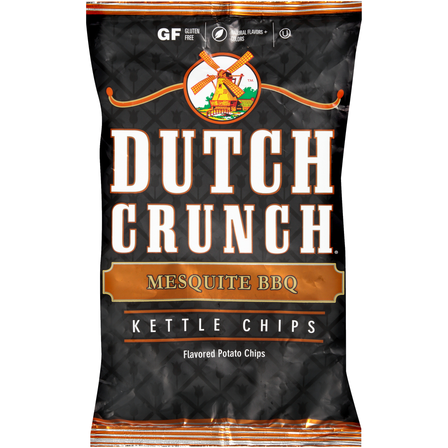 DutchCrunchMesquiteBBQKettlePotatoChips9Oz DutchCrunchMesquiteBBQKettlePotatoChips9Oz