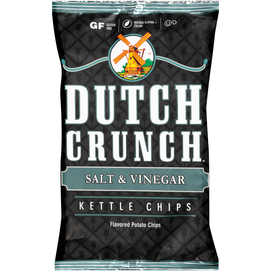 DutchCrunchSaltVinegarKettlePotatoChips9Oz DutchCrunchSaltVinegarKettlePotatoChips9Oz