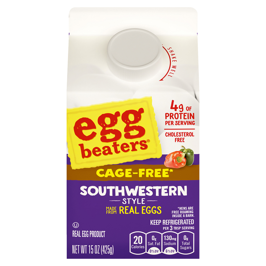 EggBeatersCageFreeSouthWesternRealEggs15Oz