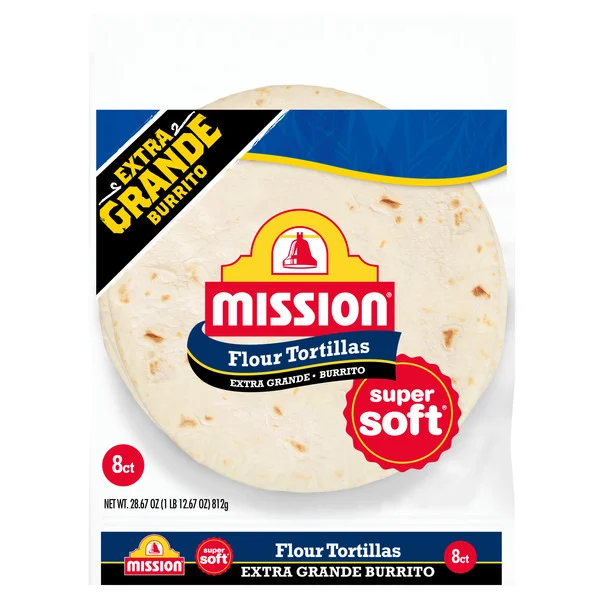 Extra Grande Burrito Tortillas 8 Each