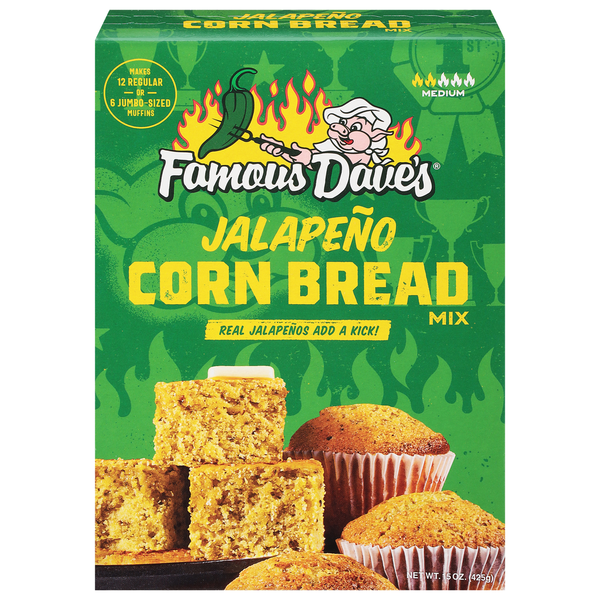 Famous Dave's Jalapeño Corn Bread 15 Oz