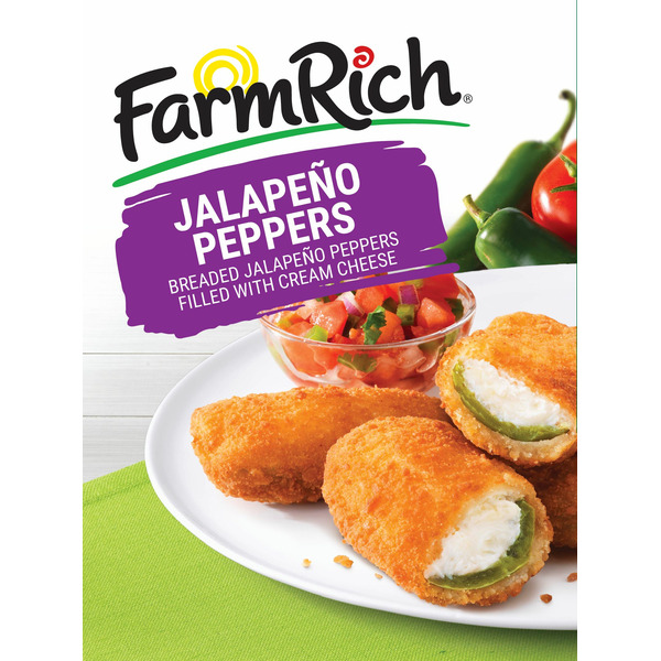 Farm Rich Breaded Jalapeño Peppers 8 Oz